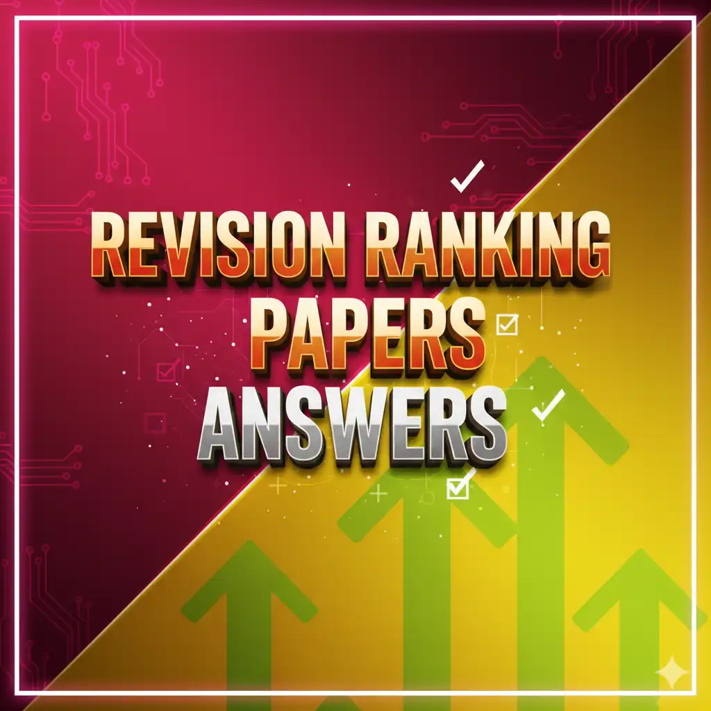 REVISION RANKING PAPERS